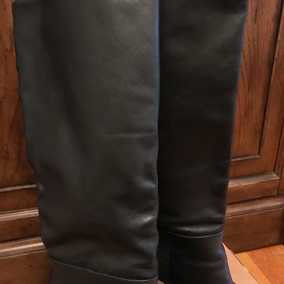 Aerosols comfortable and classic tall leather boots - Picture 12 of 16